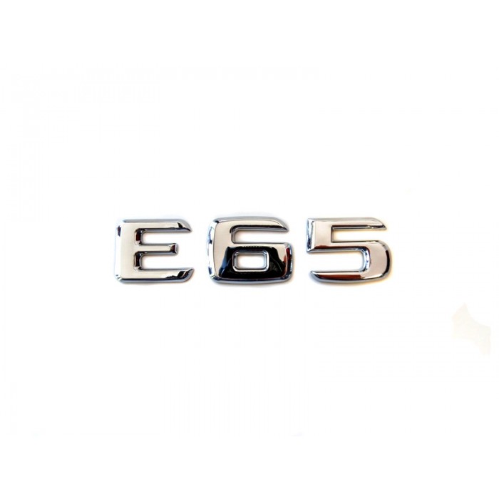 Снимка на Емблема Е65 Хром Mercedes-Benz 9301-23 за Mercedes C-class (w205) C 160 (205.075) - 129 коня бензин