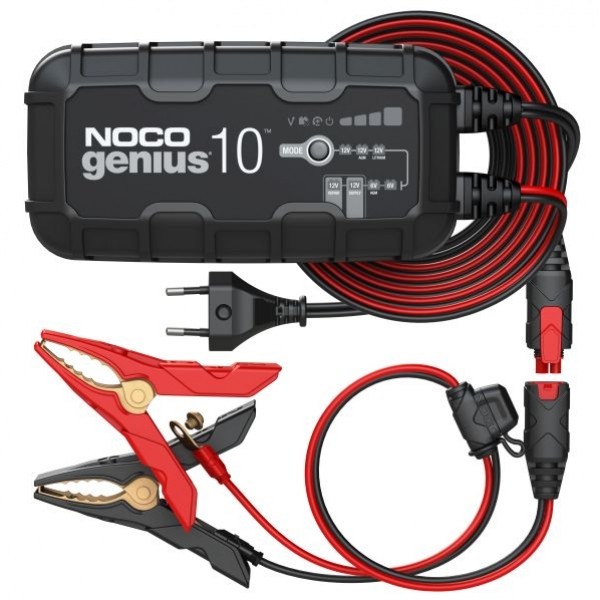 Снимка на Зарядно устройство за акумулатор NOCO GENIUS10EU за Nissan Tiida Hatchback (C11X) 1.6 - 110 коня бензин