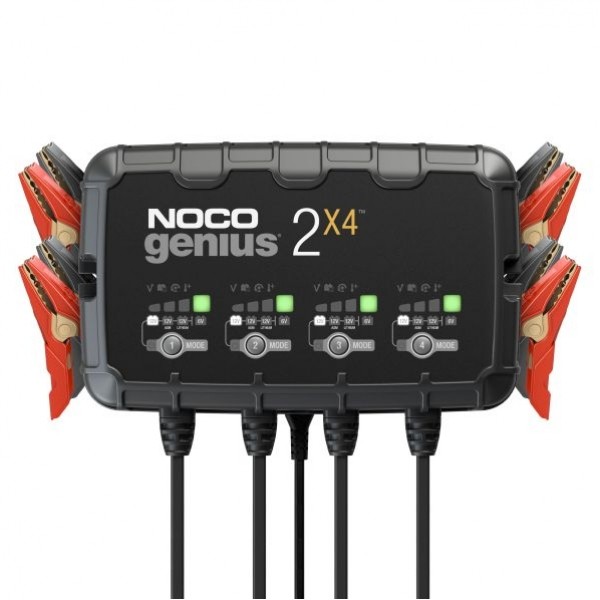 Снимка на Зарядно устройство за акумулатор NOCO GENIUS2X4 за камион MAN E 2000 27.273 - 269 коня дизел