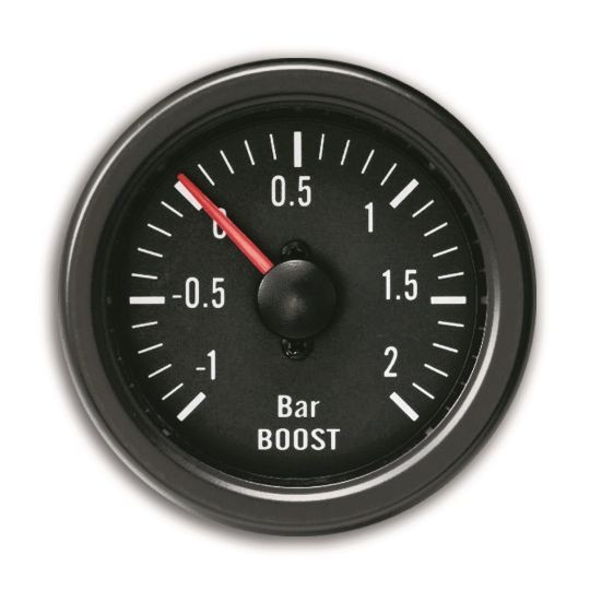 Снимка на Измервателен уред за турбото - Бууст метър / Boost Meter AP IG90TMBOB-12V за Lada Kalina Hatchback (1119) 1.4 16V - 90 коня бензин