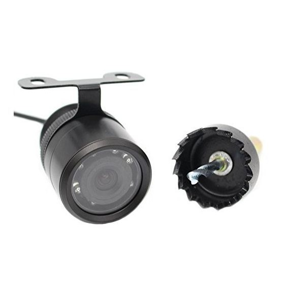 Снимка на Камера за задно виждане кръгла с нощно виждане и планка AP G135 за Hyundai Santa Fe 2 (CM) 3.5 - 286 коня бензин