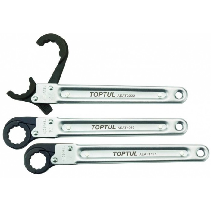 Оценка и мнение за Комбиниран гаечен ключ с тресчотки TORX-E размер 11mm TOPTUL AEAT1111