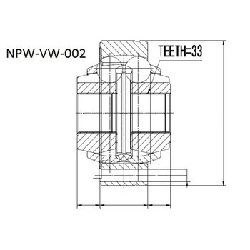 Оценка и мнение за Комплект каре за полуоска NTY NPW-VW-002