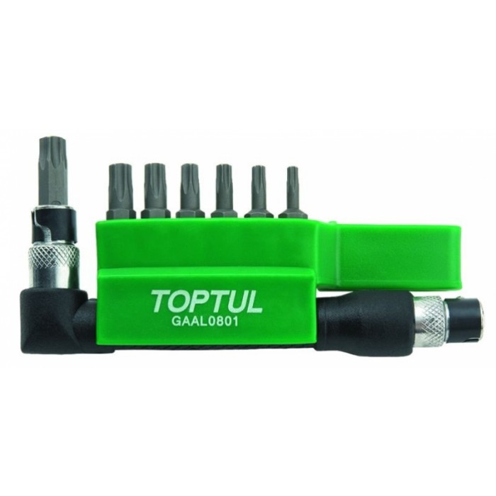 Оценка и мнение за Комплект ключове TORX Tamper - 7 бр. TOPTUL GAAL0801