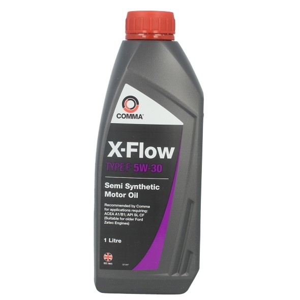 Снимка на Моторно масло COMMA X-FLOW F 5W30 SEMI.1L за Peugeot 508 SW 1.6 - 165 коня бензин