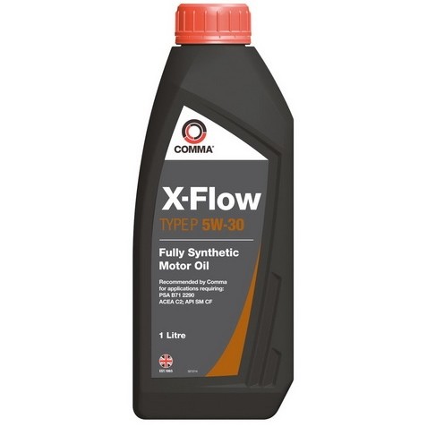 Снимка на Моторно масло COMMA X-FLOW P 5W30 SYNT. 1L за камион Mercedes Actros MP2, MP3 2555, L, LL - 165 коня бензин