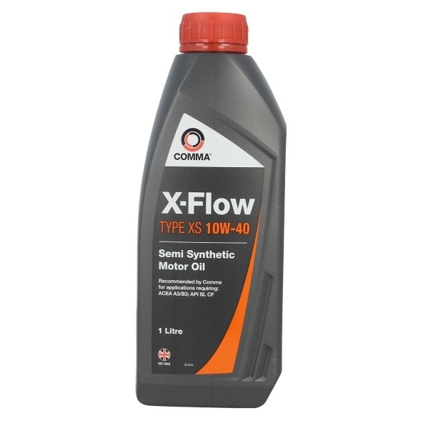 Снимка на Моторно масло COMMA X-FLOW XS 10W40 SEMI. 1L за Lexus GS Saloon (GWS,GRS,UZS) 460 (URS190_, URS190R) - 347 коня бензин