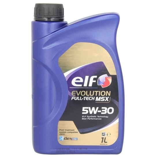 Оценка и мнение за Моторно масло ELF EVO FULL TECH MSX 5W30 1L