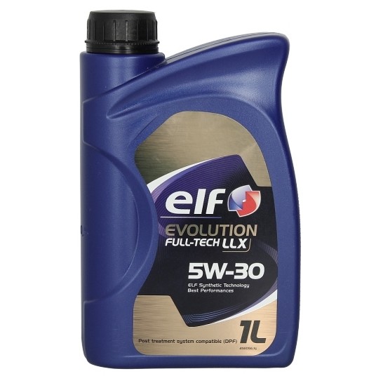 Снимка на Моторно масло ELF EVO FULLTECH LLX 5W30 1L за камион Mercedes Actros MP2, MP3 2555, L, LL - 165 коня бензин