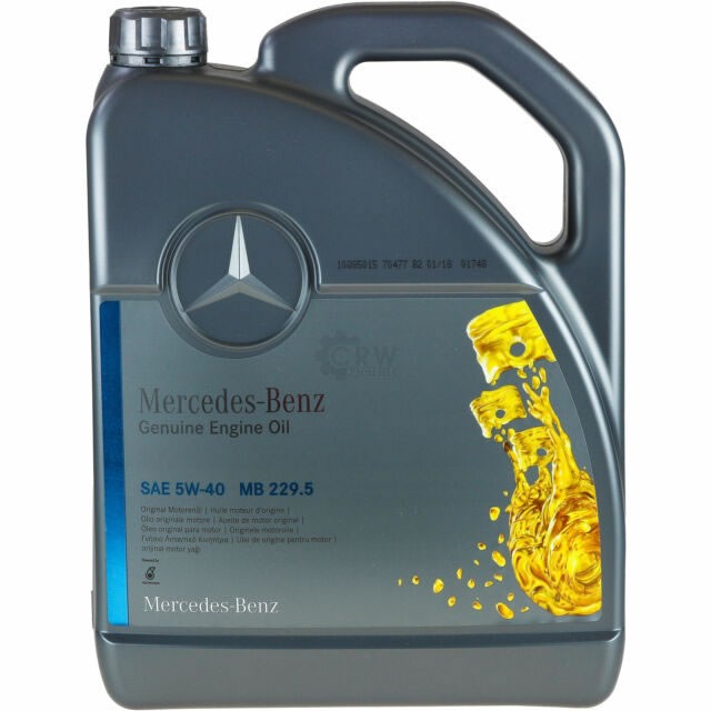 Снимка на Моторно масло Mercedes 5w40 5L 000989910213 за Hyundai i30 1.6 - 126 коня бензин