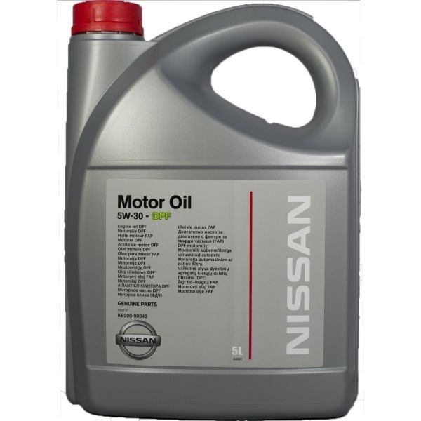 Оценка и мнение за Моторно масло NISSAN 5W30 DPF 5L