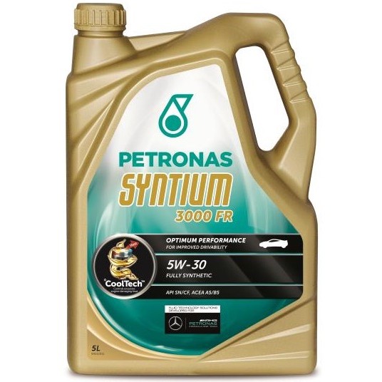 Снимка на Моторно масло Petronas SYNT 3000 FR 5W30 5L за камион Iveco Eurocargo 1-2-3 180 E 24, 180 E 25 tector - 240 коня дизел
