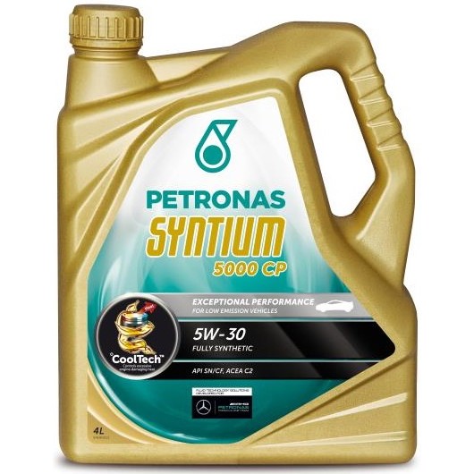 Снимка на Моторно масло Petronas SYNT 5000 CP 5W30 4L за Dodge Caravan 2 3.8 - 178 коня 