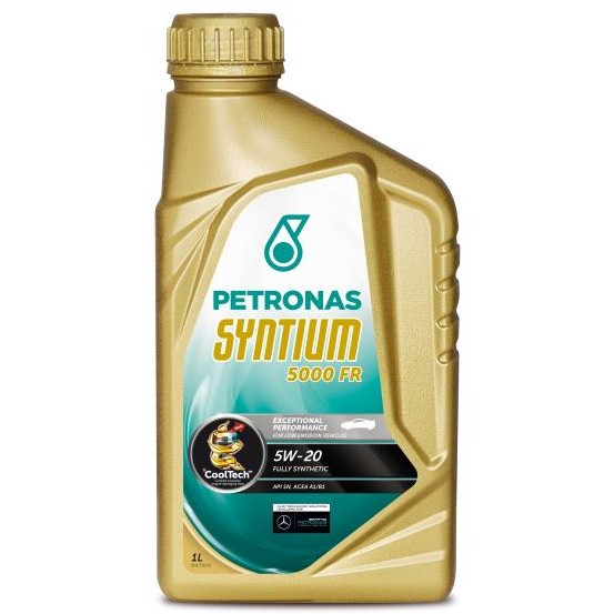 Снимка на Моторно масло Petronas SYNT 5000 FR 5W20 1L за мотор Honda NX NX 650 Dominator (RD02) - 44 коня бензин