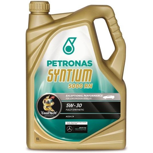 Снимка на Моторно масло Petronas SYNT 5000 RN 5W30 5L за камион Iveco Eurocargo 1-2-3 180 E 24, 180 E 25 tector - 240 коня дизел