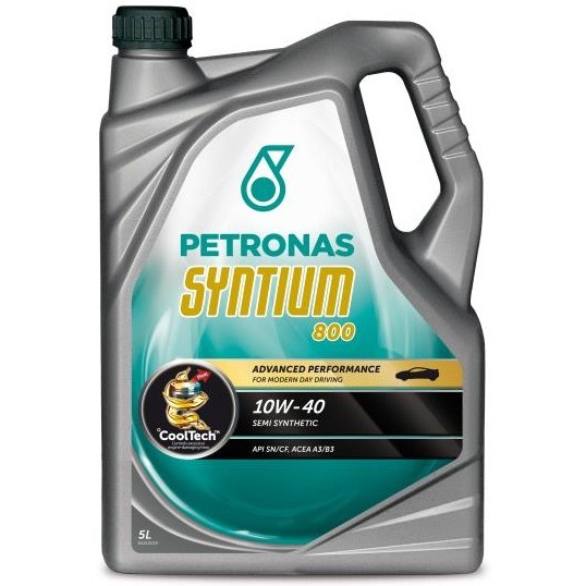 Снимка на Моторно масло Petronas SYNT 800 10W40 5L за камион Scania P,G,R,T Series P340 CNG - 340 коня Ото