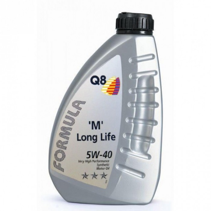Снимка на Моторно масло Q8 M LONG LIFE 5W40 1L за Ford Mustang Convertible 2014 5.0 V8 - 449 коня бензин