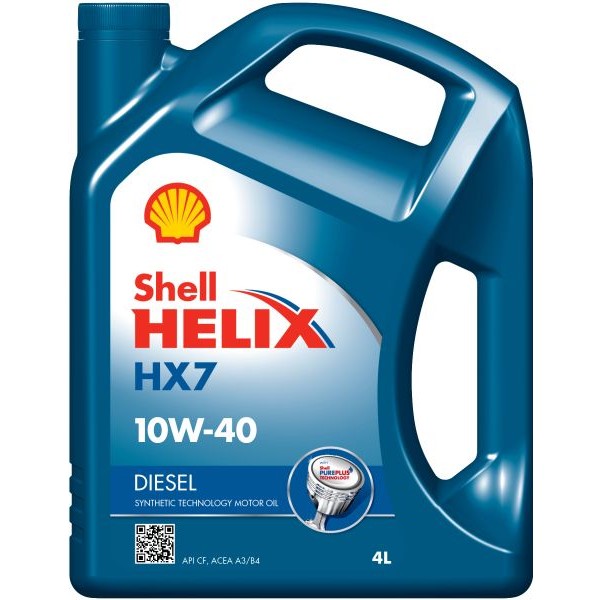 Снимка на Моторно масло SHELL HELIX D HX7 10W40 4L за Opel Astra G Hatchback 1.2 16V (F08, F48) - 75 коня бензин