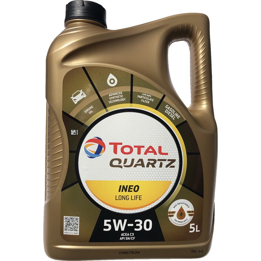 Оценка и мнение за Моторно масло TOTAL QUARTZ INEO LL 5W30 5L