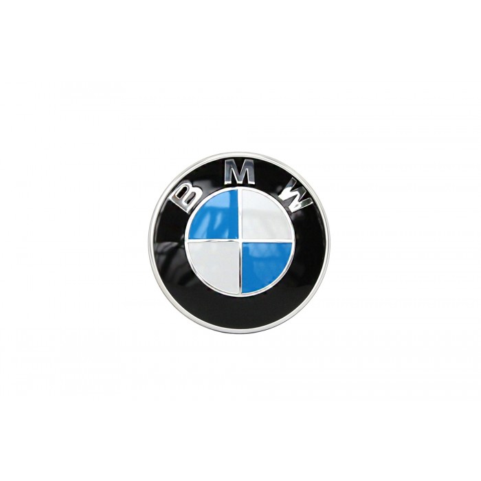 Снимка на Оригинална емблема бяло/синя за преден капак за BMW серия 5 F10/F07 GT/E63/F12/F13/Z4 E85 BMW OE 51147057794 за BMW 1 F20 118 i - 136 коня бензин
