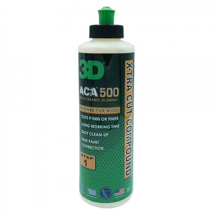 Оценка и мнение за Полираща паста 3D ACA 500 X-Tra Cut Compound - 240 ml 3D-Products 3DACA500024
