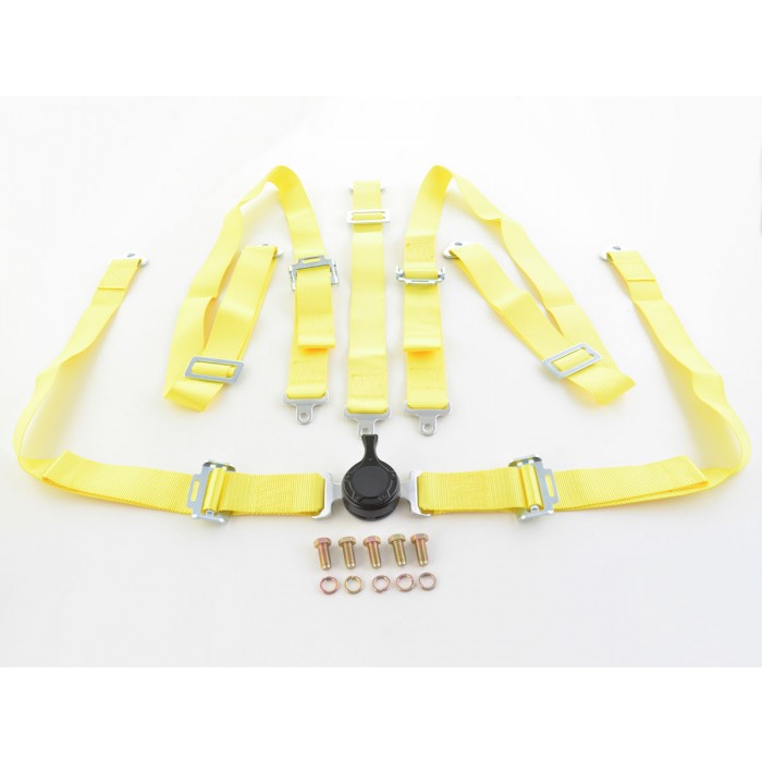 Оценка и мнение за Спортен колан 5 точкови жълти FK Automotive FKHTR13010