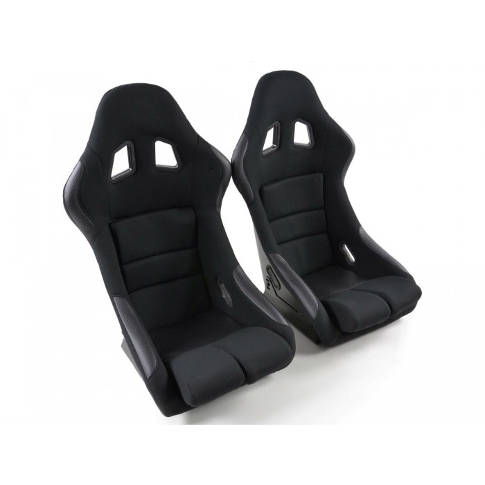 Снимка на Спортни седалки комплект 2 бр. Edition 2 черни FK Automotive DP019 за Audi A4 Avant (8E5, B6) 2.4 - 170 коня бензин