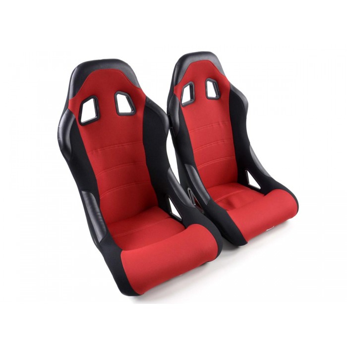 Оценка и мнение за Спортни седалки комплект 2 бр. Edition 4 червени / FK Automotive DP035
