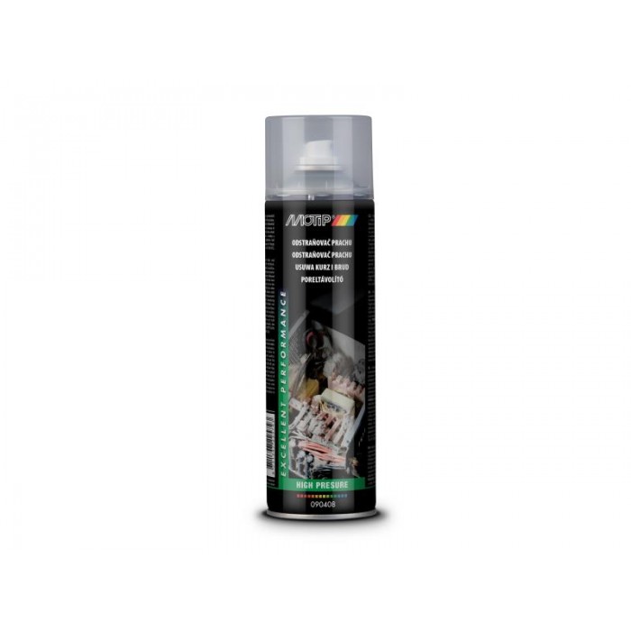 Снимка на Спрей за почистване на прах 360 ml MOTIP M090408D за Porsche Cayman 718 (982) 4.0 GT4 (982810, 982811) - 420 коня бензин