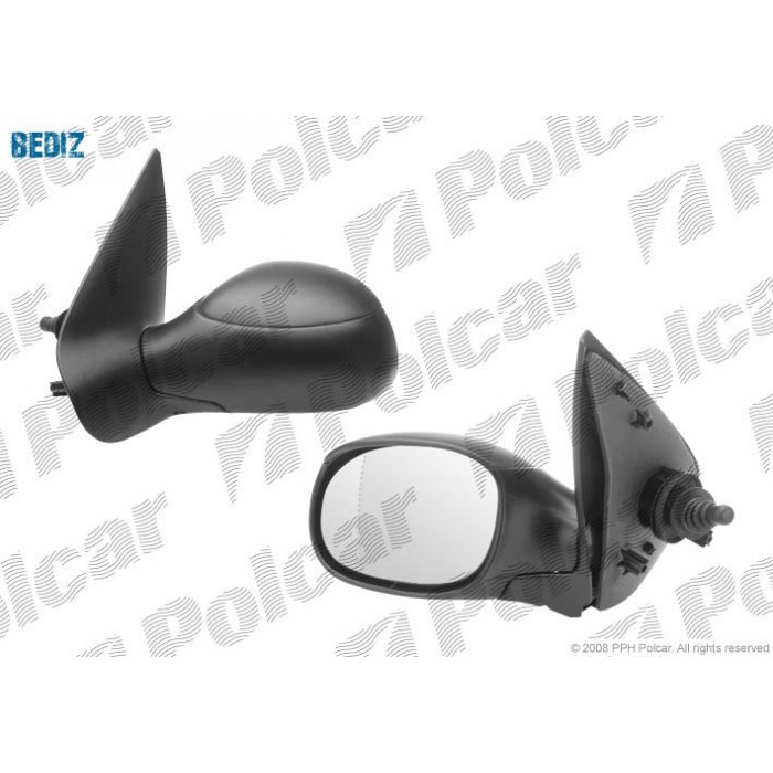 Снимка на странично огледало POLCAR 5723511M за Peugeot 206 SW 2.0 16V - 136 коня бензин