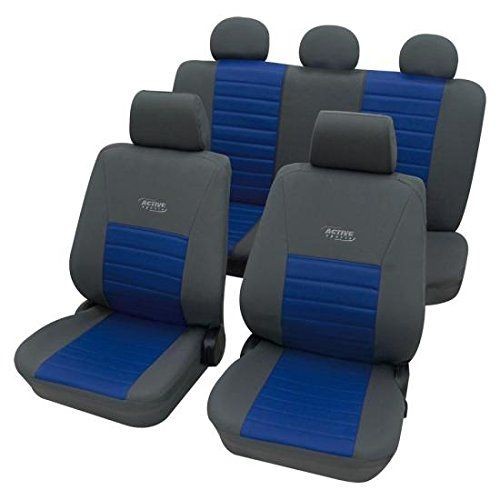 Снимка на Тапицерии за седалки Active Sports - Синьо-сив цвят  Petex 22374805 за камион MAN E 2000 28.323 - 320 коня дизел