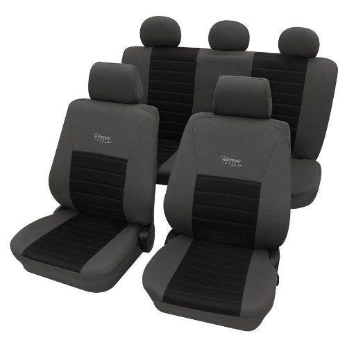Снимка на Тапицерии за седалки Active Sports - Черно-сив цвят  Petex 22374804 за Lexus ES (Z10) 200 (MXZA10) - 173 коня бензин
