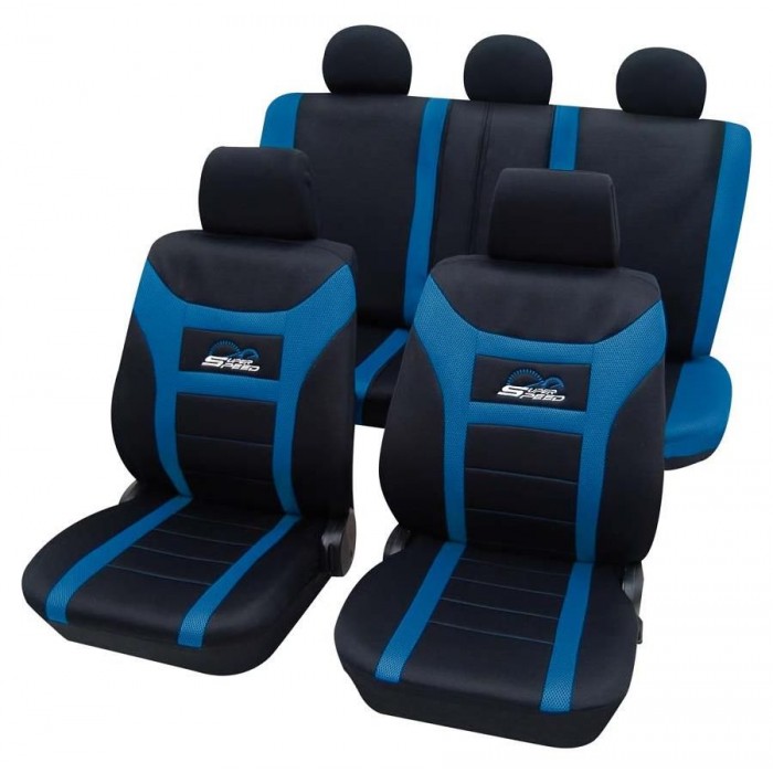 Снимка на Тапицерии за седалки Super Speed - Син цвят  Petex 22974805 за VW Tiguan Allspace (BW2) 2.0 TDI 4motion - 190 коня дизел