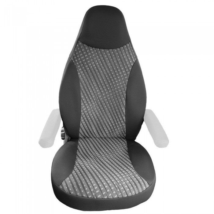 Снимка на Тапицерия за Camper - за 1 седалка - Черно-сив цвят Petex 35570518 за Citroen Ami 63-77 10 Super (AM3) - 54 коня бензин